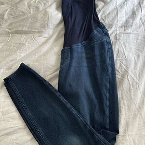 SPANX Maternity Dark Blue Jeggings